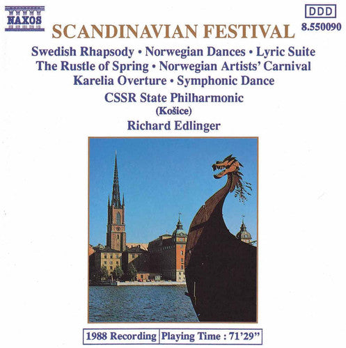 Edlinger, Richard / Cssr State Philharmonic: Scandinavian Festival