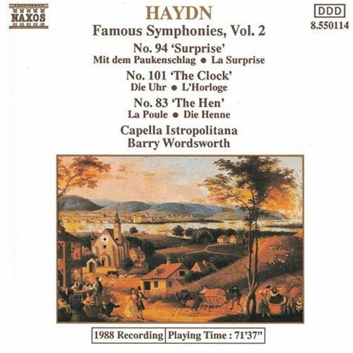 Haydn / Wordsworth: Symphonies 83, 94 & 101