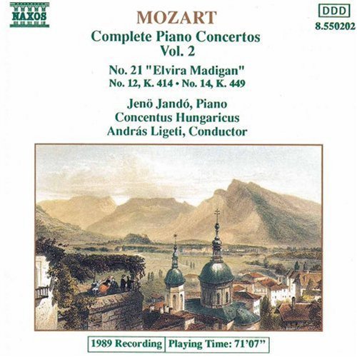 Mozart / Jando / Ligeti: Piano Concerti 12, 14 & 21