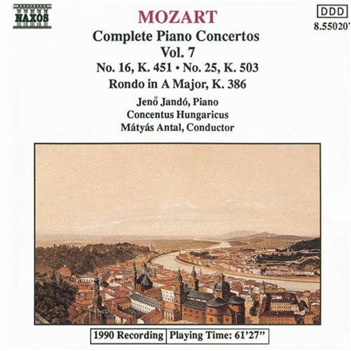 Mozart / Jando / Antal: Piano Concerti 16 & 25