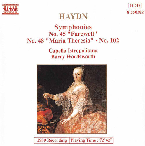 Haydn / Wordsworth: Symphonies 45, 48 & 102