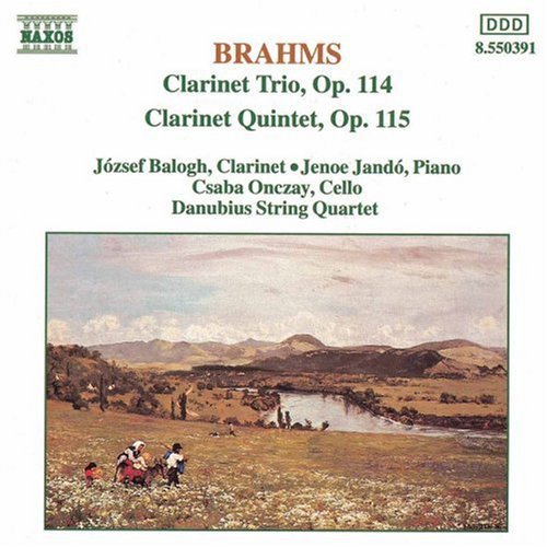 Brahms / Jando / Danubius String Quartet: Clarinet Trio / Clarinet Quintet