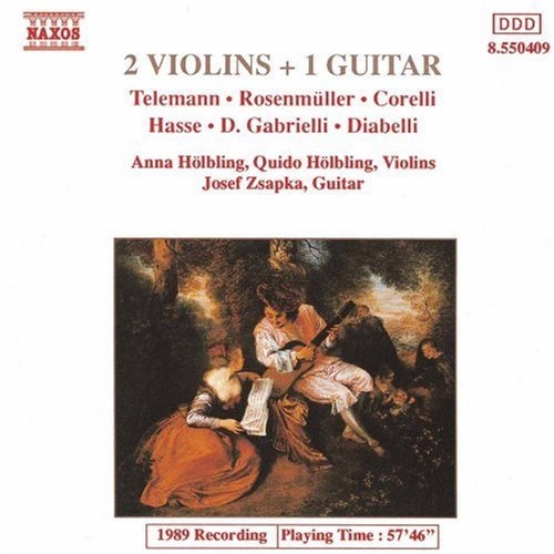 Holbling, Anna & Quido / Zsapka, Jozef: Two Violins & One Guitar 1