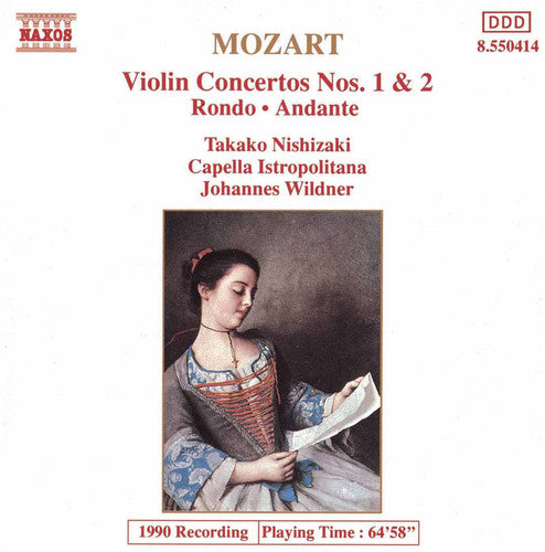 Mozart / Wildner: Violin Concerti 1 & 2 / Rondo / Andante