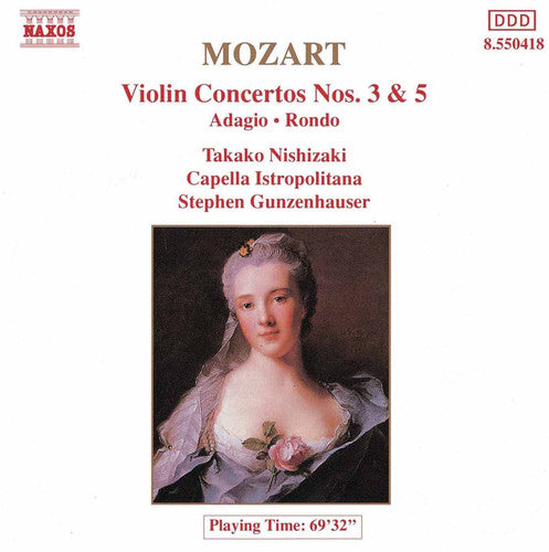 Mozart / Gunzenhauser: Violin Concerti 3 & 5 / Rondo / Adagio