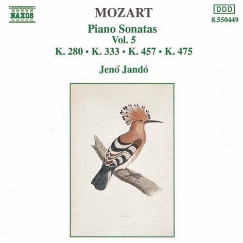 Mozart / Jando: Piano Sonatas 280, 333 & 457 / Fantasie