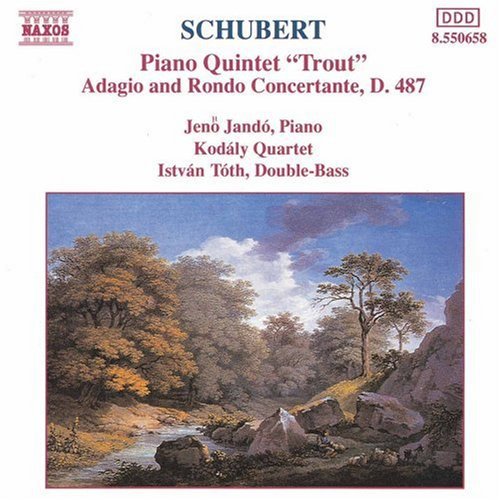 Schubert / Jando / Kodaly Quartet: Piano Quintet / Adagio & Rondo Concertante