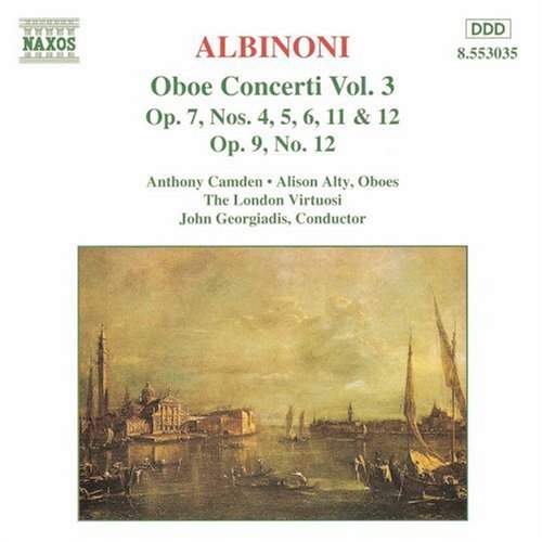 Albinoni / Camden / Alty / Georgiadis: Oboe Concerti 3