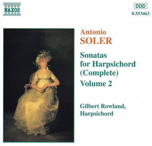 Soler / Rowland: Sonatas for Harpsichord 2