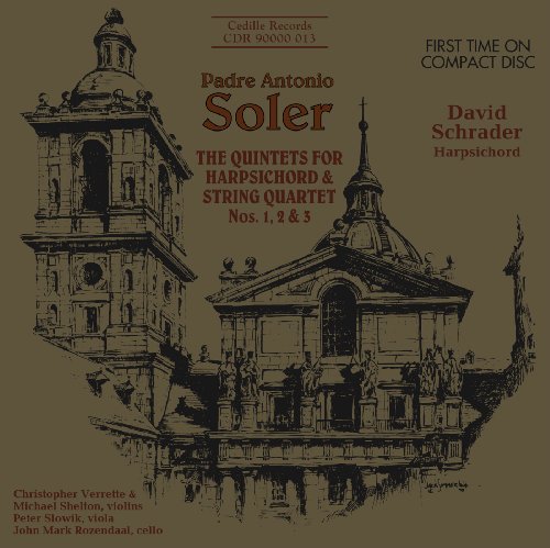 Soler / Schrader: Quintets for Harpsichord & Strings 1 & 2