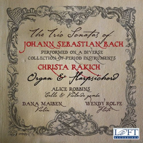 Bach, J.S. / Rakich / Robbins / Maiben / Rolfe: Six Trio Sonatas