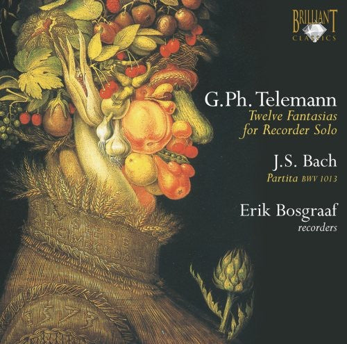 Telemann / Bosgraaf: Twelve Fantasias for Recorder Solo