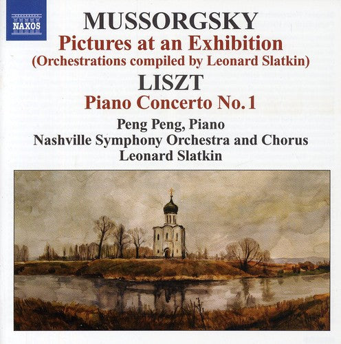 Mussorgsky / Peng-Peng / Slatkin / Nashville So: Picturs at An Exhibition / Piano Concerto No. 1