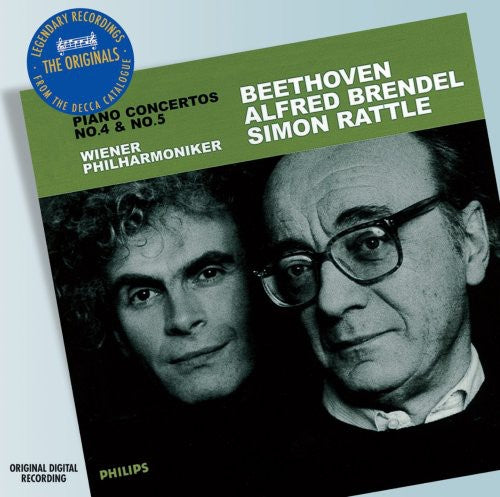 Beethoven / Brendel / Rattle / Vpo: Piano Concertos 4 & 5