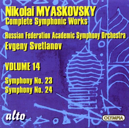 Myaskovsky / Russian Federation Sym / Svetlanov: Complete Symphony Suite No. 23 in A minor Op. 56