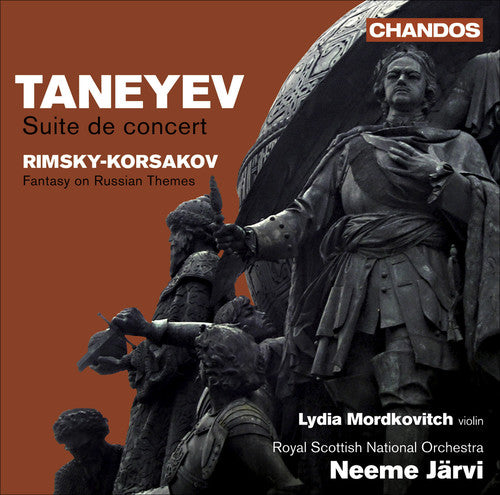 Taneyev / Mordkovitch / Rsno / Jarvi: Suite de Concert / Fantasy on Russian Themes