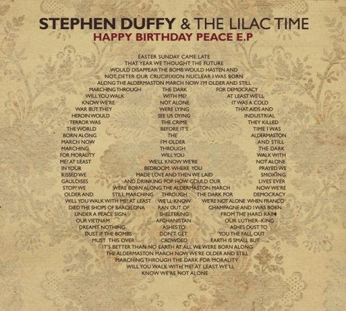 Duffy, Stephen / Lilac Time: Happy Birthday Peace [EP][Digipack]