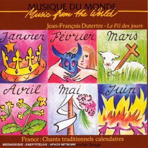 Music From the World: France Traditional Calendar: Music From The World: France - Traditional Calendar Songs