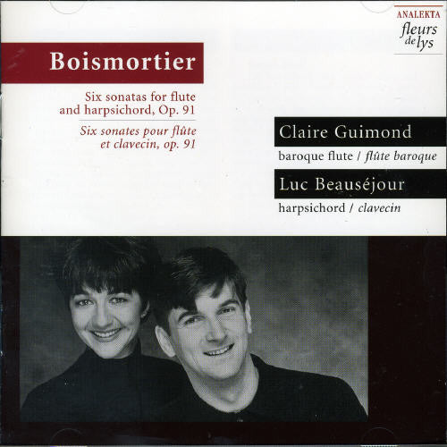 Boismortier / Beausejour / Guimond: Six Sonates Pour Flute