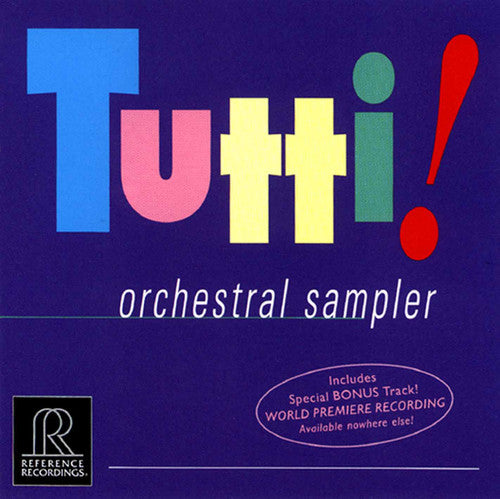 Tutti Orchestral Sampler / Various: Tutti Orchestral Sampler / Various