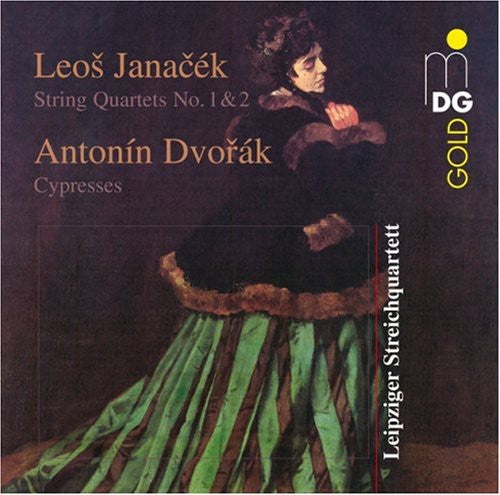 Janacek / Dvorak / Leipzig String Quartet: String Quartets 1 & 2 / Cypresses