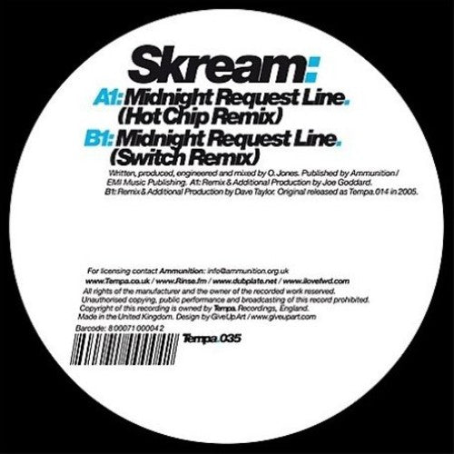 Skream: Midnight Request Line [Remixes][EP]