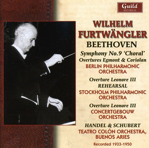 Beethoven / Schubert / Handel / Bpo / Furtwangler: Symphony No. 9 Choral