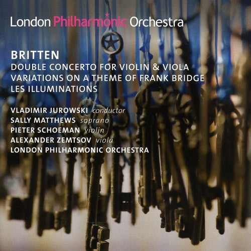 Britten / Matthews / Schoeman / Lpo / Jurowski: Double Concerto for Violin & Viola / Variations