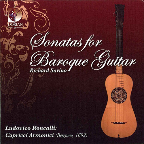 Roncalli / Savino: Sonatas for Baroque Guitar