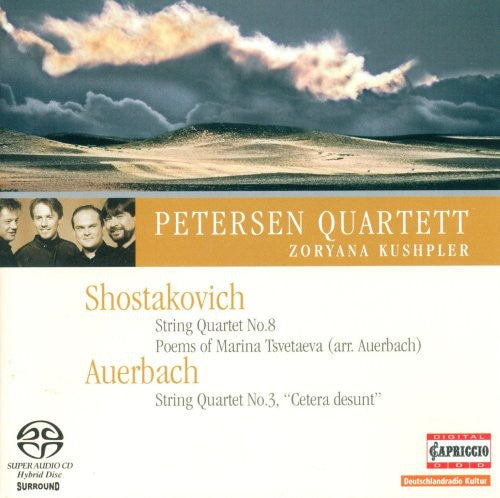 Auerbach / Petersen Quartet / Kushpler: String Quartet 8 / 6 Verses