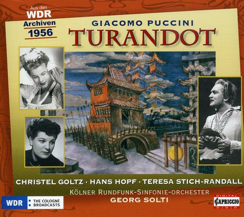 Puccini / Cologne Radio Sym Orch / Forster / Goltz: Turandot (Sung in German)