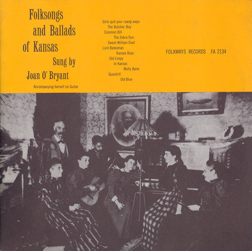 O'Bryant, Joan: Folksongs and Ballads of Kansas