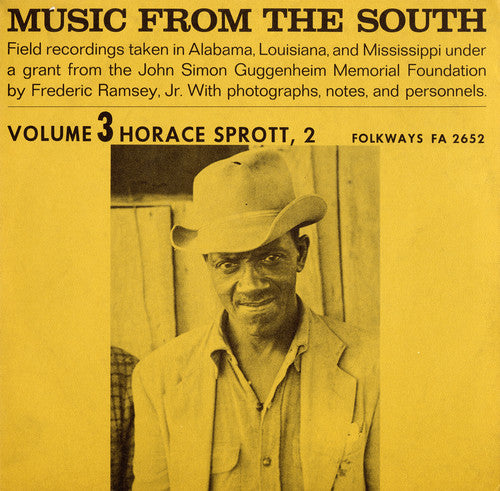 Sprott, Horace: Music from the South Vol. 3: Horace Sprott 2