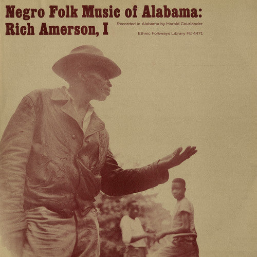 Amerson, Rich: Negro Folk Music of Alabama 3