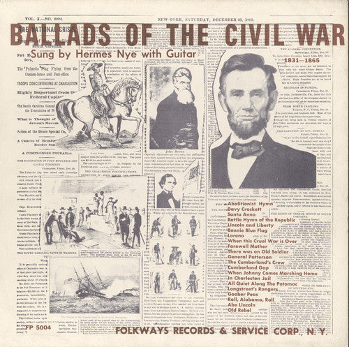 Nye, Hermes: Ballads of the Civil War