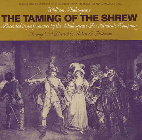 Shakespeare For Students Company: The Taming of the Shrew: William Shakespeare