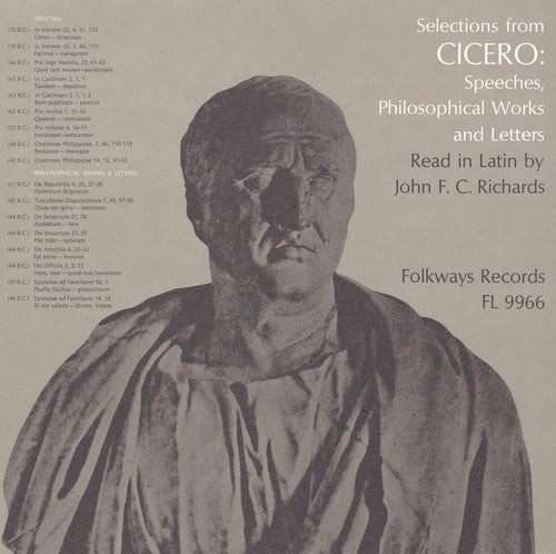 Richards, John F.C.: Selections from Cicero