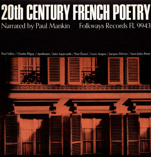 Mankin, Paul a.: 20th Century French Poetry