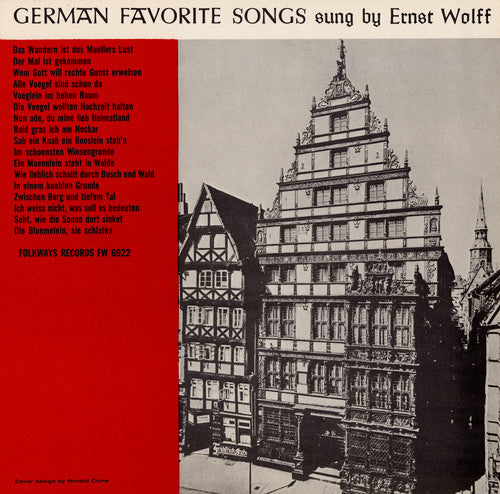 Wolff, Ernst: German Favorite Songs