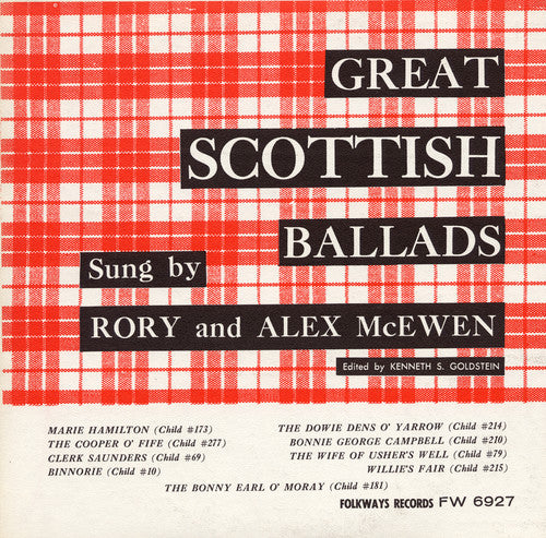 McEwen, Rory: Great Scottish Ballads