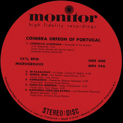 Coimbra University Chorus: Coimbra Orfeon of Portugal