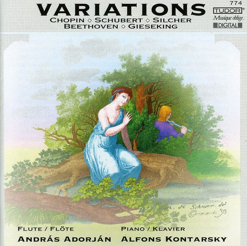 Beethoven / Schubert / Adorjan / Kontarsky: Variations for Flute