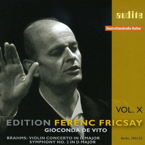 Brahms / De Vito / Rias So / Fricsay: Edition Ferenc Fricsay 10