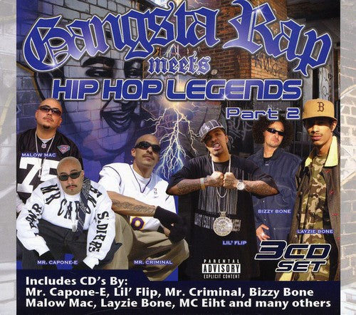 Gangsta Rap Meets Hip-Hop Legends 2 / Various: Gangsta Rap Meets Hip-hop Legends [Pt. 2]