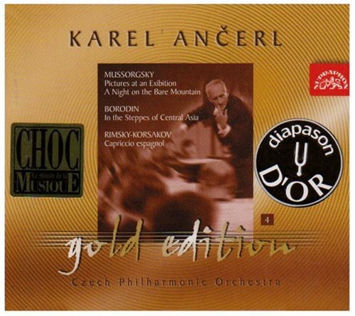 Mussorgsky / Borodin / Rimsky-Korsakov / Ancerl: Gold Edition 4: Pictures at An Exhibition