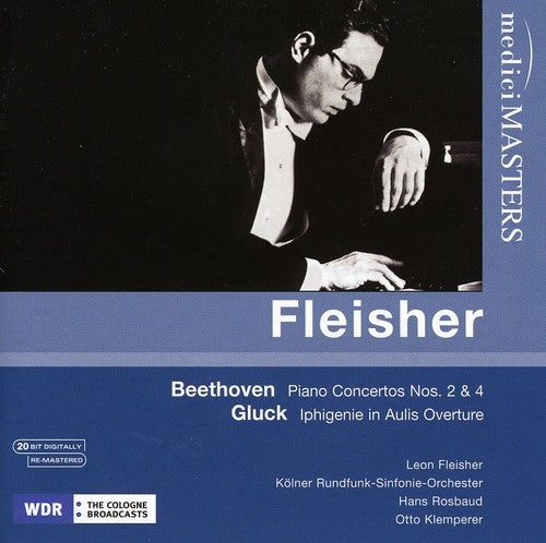 Beethoven / Gluck / Fleisher: Piano Concertos Nos 2 & 4 / Iphiginie Auf Aulis