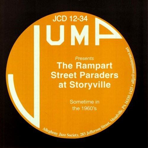 Rampart Street Paraders at Storyville: Sometime in the 1960s