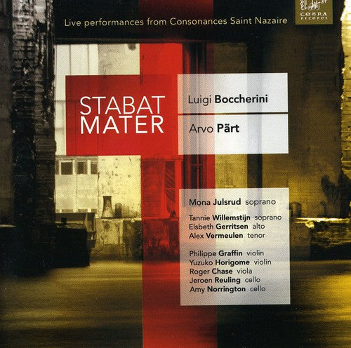 Boccherini / Part / Julsrud: Stabat Mater/Part