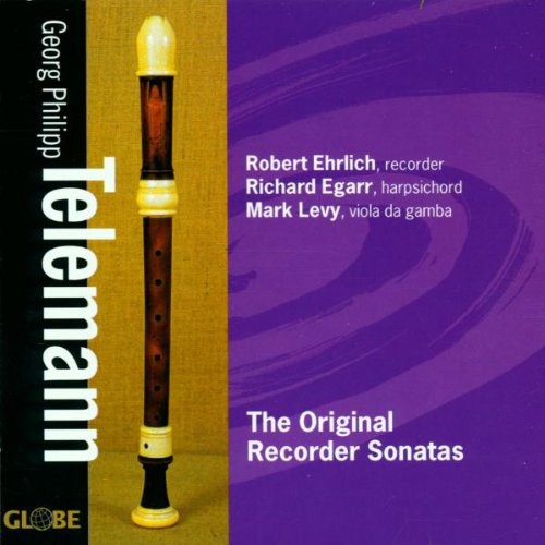 Telemann / Ehrlich / Egarr / Levy: Original Recorder Sonatas (8)