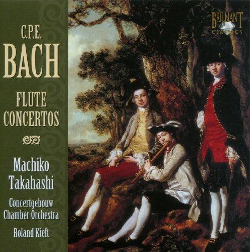 Bach, C.P.E. / Concertgebouw Chamber Orch / Kieft: Flute Concertos - COMPACT DISCS